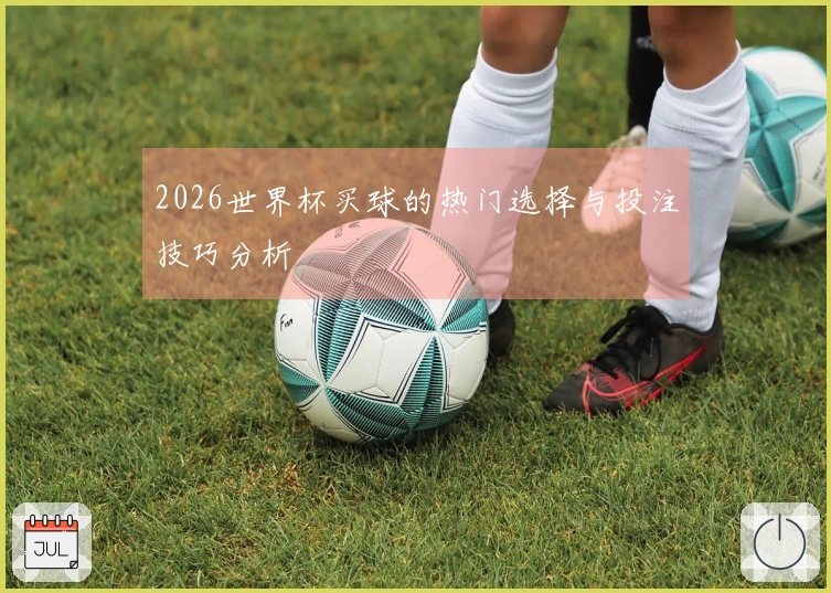 2026世界杯买球的热门选择与投注技巧分析